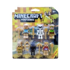 Набор фигурок Minecraft, 6 персонажей (22635)
