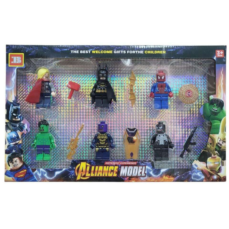 Фигурки супергероев LEGO (25007A)