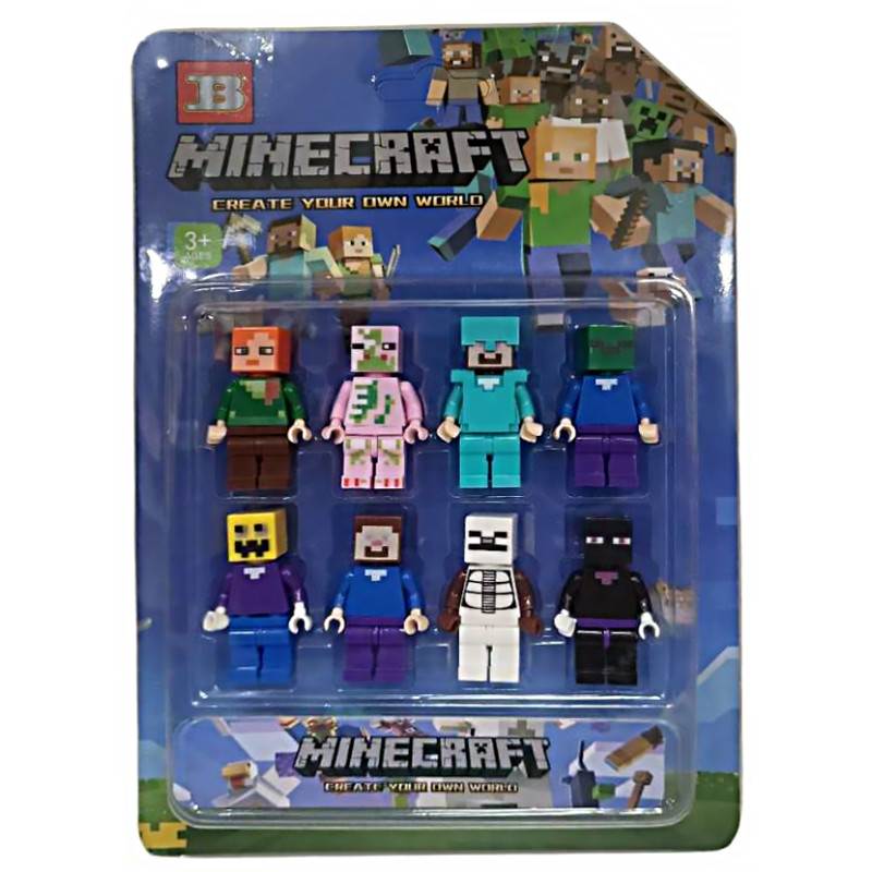 Фігурки Minecraft (8 шт) (25-160)