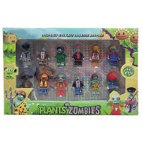 Набор фигурок Plants vs Zombies (12 шт) 55002