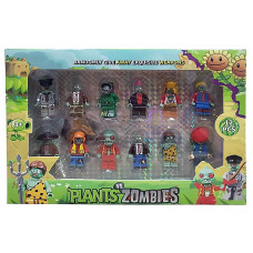 Набор фигурок Plants vs Zombies (12 шт) 55002