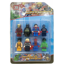 Набір фігурок Super Heroes (8 шт) 33602