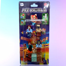 Набір мініфігурок Minecraft LEGO (4 шт) 4011
