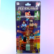 Набір мініфігурок Minecraft LEGO (4 шт) 4011