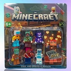 Набір фігурок Minecraft 6 шт (2909)