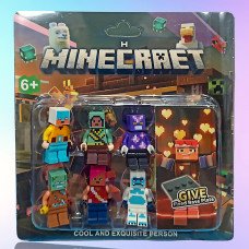 Набір фігурок Minecraft 6 шт (2909)