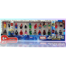 Набор фигурок Marvel Super Hero, 24 фигурки (2605)