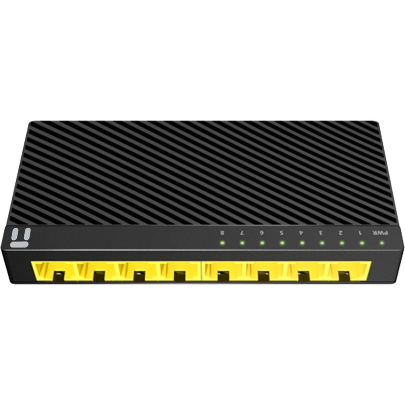 Комутатор мережевий Netis ST3108GC, 8 портів Gigabit Ethernet (10/100/1000 Мбіт/с)