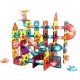 Магнітний конструктор DIY Magnetic Building Blocks SN1173, 110 деталей, з підсвічуванням та кульками