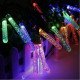 Гирлянда светодиодная «Сосульки», 20 LED, 5 м, мультицвет, прозрачный провод (A-26)