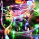 Гирлянда светодиодная уличная «Трубка», 10 м, 100 LED, мультицвет,