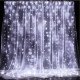 Гирлянда светодиодная «Штора» внутренняя, 3×2 м, 240 LED, белый свет, белый провод