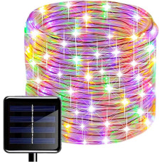 Гірлянда вулична вологостійка «Трубка», 20 м, 200 LED, мультиколір