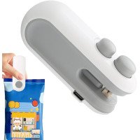 Портативный ручной запайщик пакетов, USB-зарядка, с ножом