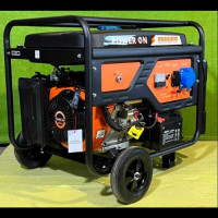 Бензиновий генератор POWER ON BS6500E, 5.5 кВт, 23 л, електростартер, 16 л.