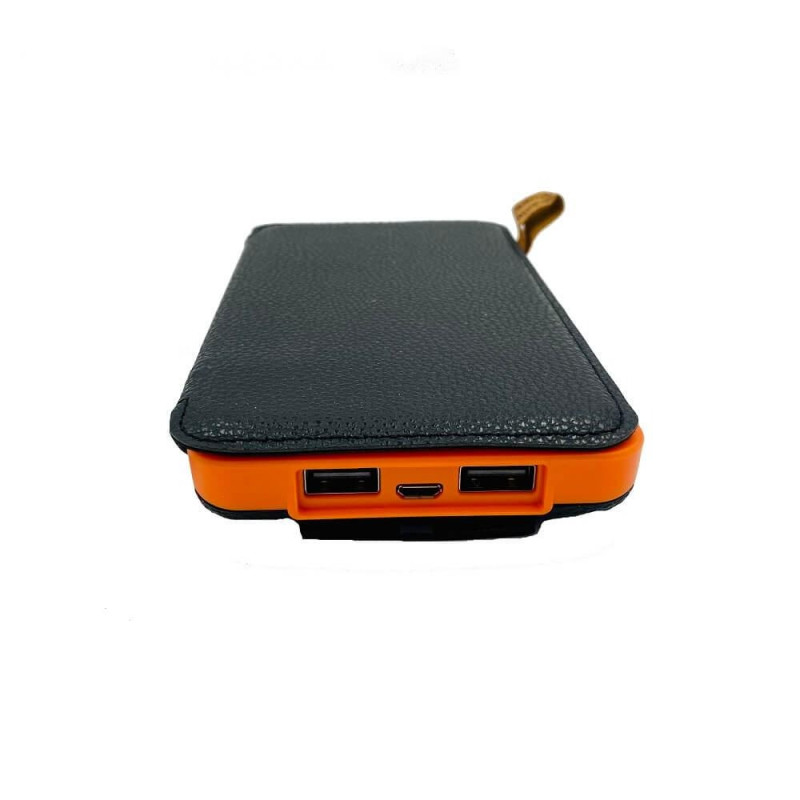 Повербанк с солнечными панелями, 10000 мА·ч, 2 USB, складная конструкция