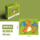 Мозаїка на дошці BRICKS Charizard, 455 деталей, 240×200 мм DB018