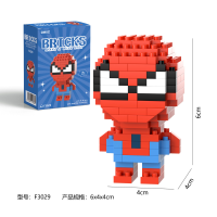 Конструктор BRICKS «Людина-павук» 6×4×4 см F3029