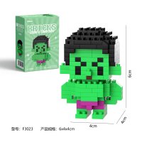 Конструктор BRICKS "Халк" 6×4×4 см F3023