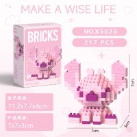 Конструктор BRICKS «Лило и Стич — Ангел (Angel)» 7×7×3 см X5028