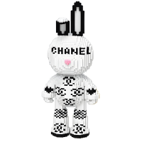 Конструктор Magic Blocks «Кролик Chanel Bearbrick» 55 см 9191