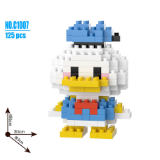 Конструктор BRICKS «Дональд Дак» 6×4×3 см C1007