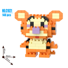 Конструктор BRICKS Вінні Пух «Тигра» 5×6×3 см C1021