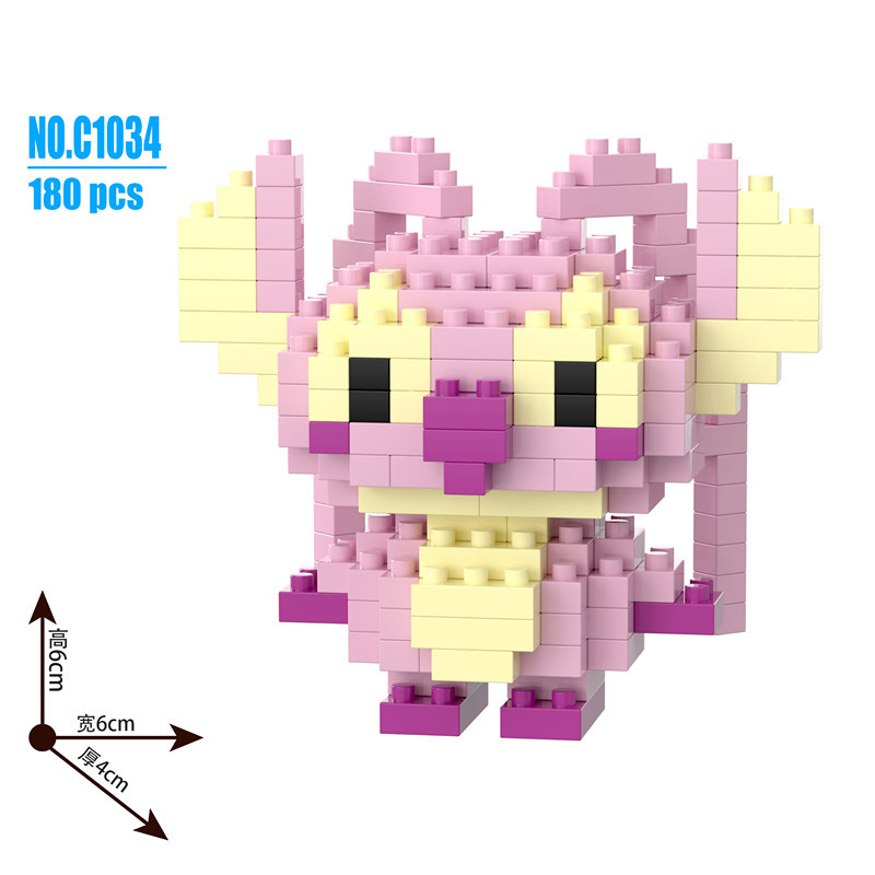 Конструктор BRICKS «Ліло та Стіч — Ангел (Angel)» C1034