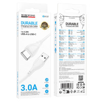 Кабель USB BOROFONE BX121 USB-Type-C, 3A 1 м