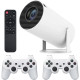 Игровой проектор с приставкой YXJ A3, с джойстиками, белый