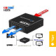 HDMI розгалужувач на 2 порти HDMI SPLITTER 1 in 2