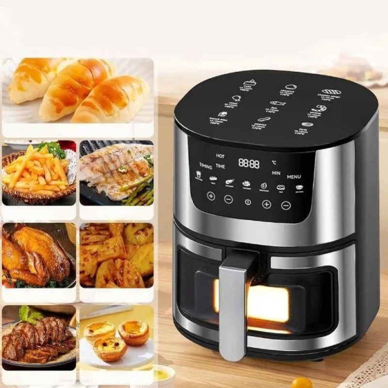 Аерофритюрниця Air Fryer MS-3221, 3500 Вт, 7 л,