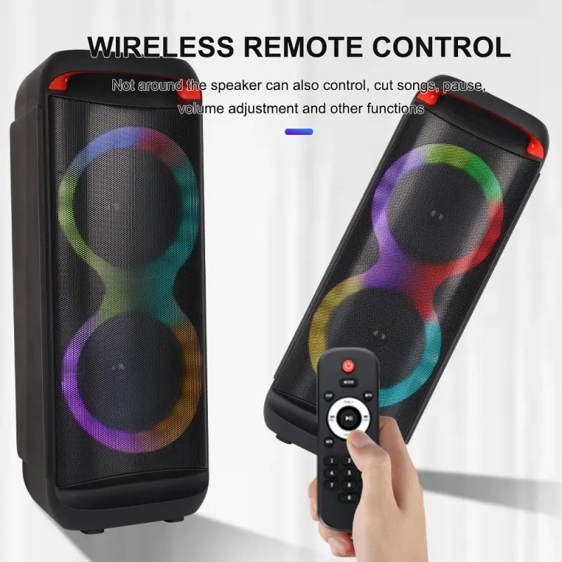 Bluetooth-колонка SPS ZQS-8288, 40 Вт, з караоке, 2 мікрофони