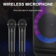 Bluetooth-колонка SPS ZQS-8288, 40 Вт, з караоке, 2 мікрофони
