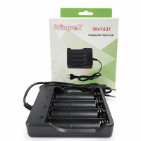 Зарядний пристрій Wx1431, для акумуляторів 18650, 4 слоти
