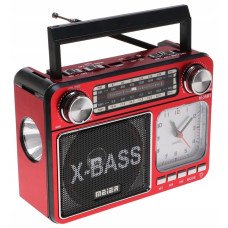 Радіо Meier M-35BT з ліхтариком, Bluetooth, MP3, USB