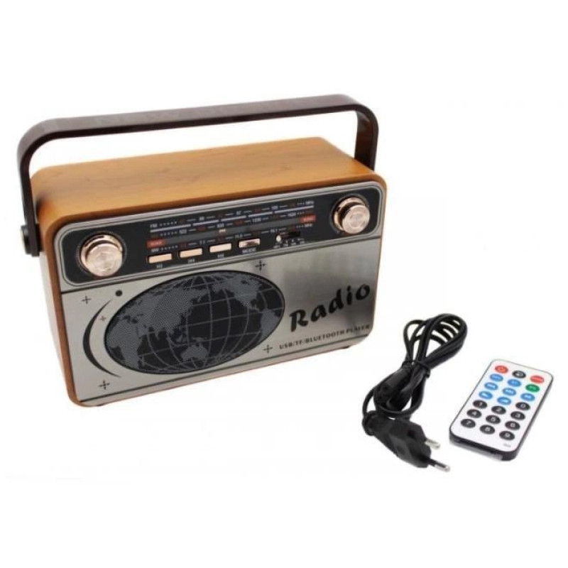 Радіоприймач Kemai MD-503BT, з Bluetooth, USB, AUX, FM/AM/SW
