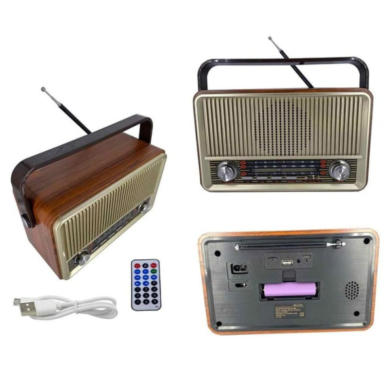 Радиоприёмник Kemai MD-510BT, с Bluetooth, USB, FM/AM/SW