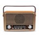 Радіоприймач Kemai MD-511BT, з Bluetooth, FM-тюнером, акумуляторний, 3 Вт