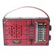 Портативный радиоприёмник MEIER M-560BT, с USB и TF-картой, с фонариком