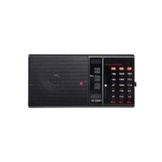 Радіоприймач M-568BT, акумуляторний, з Bluetooth, USB та TF