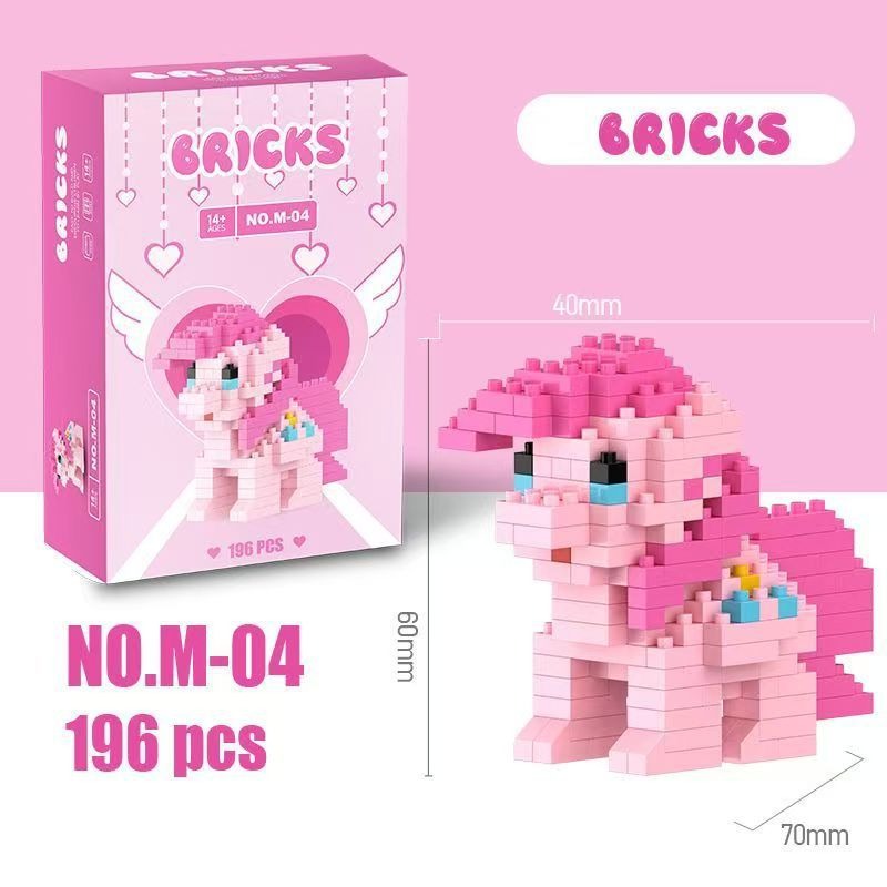 Конструктор «Пінк Пай» My Little Pony, 196 деталей, M-04