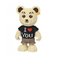 Конструктор «Ведмедик Тедді I Love You», 35 см 7038