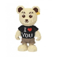 Конструктор «Медвежонок Тедди I Love You», 35 см 7038