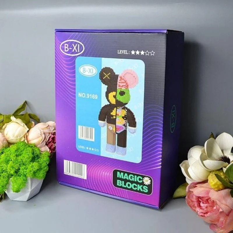 Конструктор Magic Blocks Bearbrick "Dissected Companion", 50 см 9169