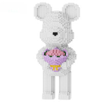 Конструктор Magic Blocks Bearbrick "Flowers", 50 см 5522