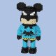 Конструктор «Медвежонок Тедди Batman», 30 см, 2500 деталей, 8988