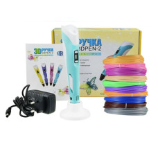 Дитяча 3D ручка Pen-2 із набором еко пластику