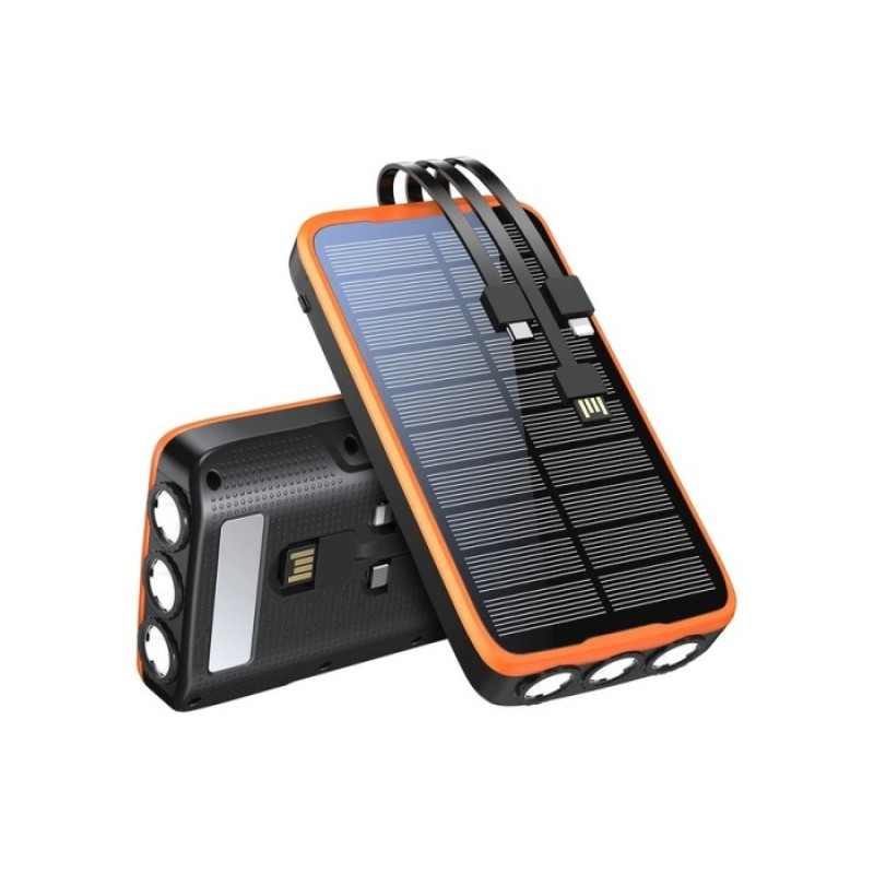 Повербанк L3SW 38800 mAh с солнечной панелью и беспроводной зарядкой- Замовити за ціною 1848 грн.