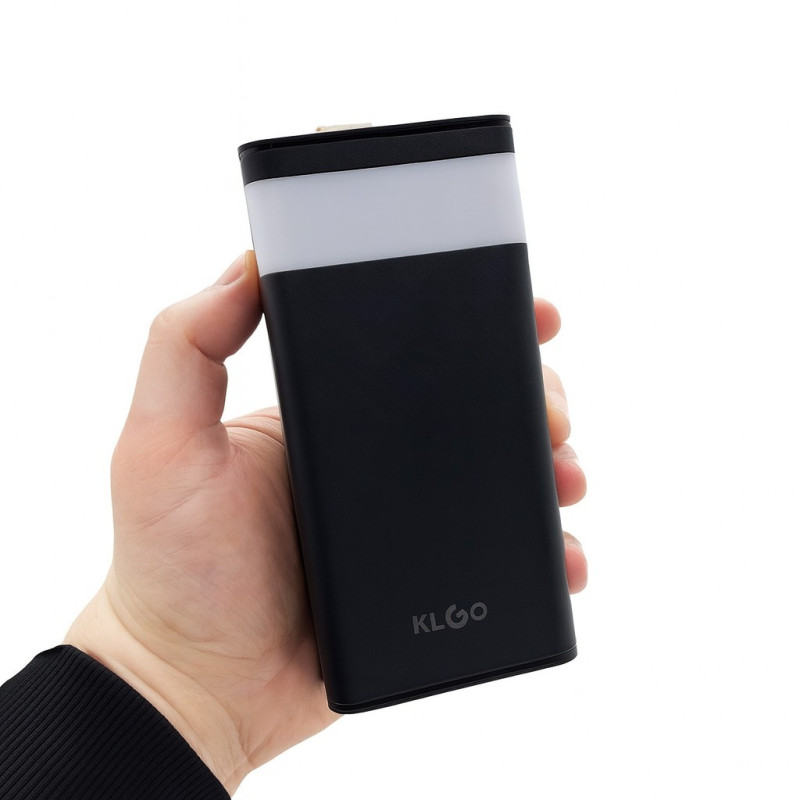 Повербанк KLGO KP-79, 30000 мА·год, 111 Wh, USB-A, Type-C, micro USB